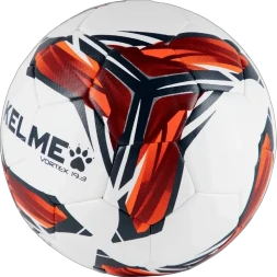 Мяч футбольный KELME Vortex 19.3 (32 Panels) (White/Red)