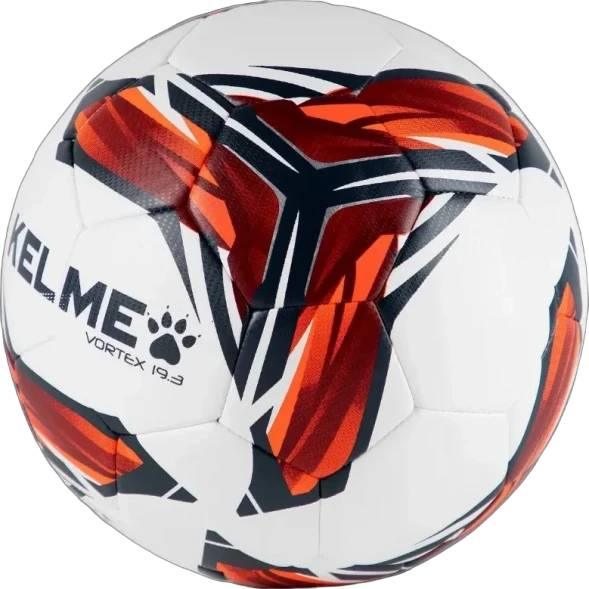 Мяч футбольный KELME Vortex 18.2 (32 Panels) (White/Red)