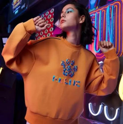 Свитшот KELME Round Neck Sweater Orange