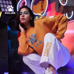 Свитшот KELME Round Neck Sweater Orange