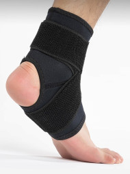 Бандаж KELME Strap Compression Ankle Support Black
