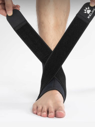 Бандаж KELME Strap Compression Ankle Support Black