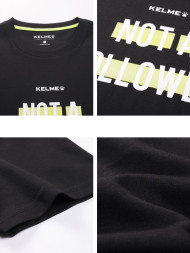 Футболка KELME Round Neck Short Sleeve T-Shirt Black