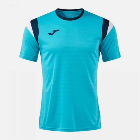 ФУТБОЛКА С КОРОТКИМ РУКАВОМ TERRA ФЛУОРЕСЦЕНТНЫЙ БИРЮЗОВЫЙ ТЕМНО-СИНИЙ