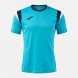 ФУТБОЛКА С КОРОТКИМ РУКАВОМ TERRA ФЛУОРЕСЦЕНТНЫЙ БИРЮЗОВЫЙ ТЕМНО-СИНИЙ