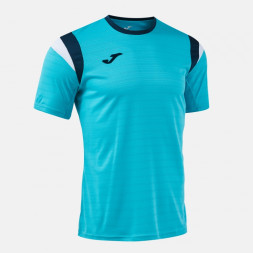 ФУТБОЛКА С КОРОТКИМ РУКАВОМ TERRA ФЛУОРЕСЦЕНТНЫЙ БИРЮЗОВЫЙ ТЕМНО-СИНИЙ