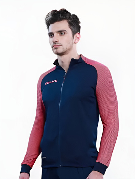 Олимпийка KELME Training Jacket (Dark Blue/Pink)