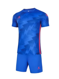 Футбольная форма KELME Short Sleeve Football Suit Blue