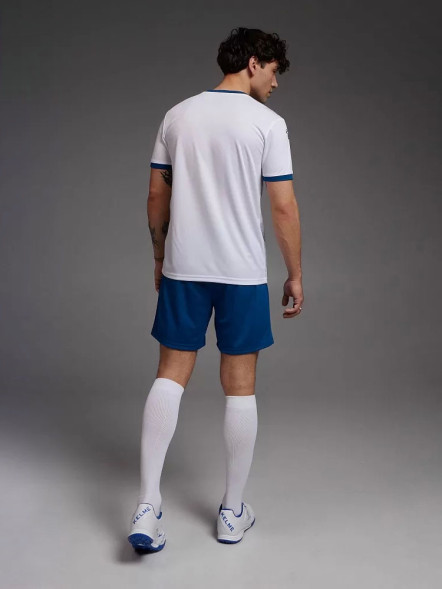 Футбольная форма KELME Short-Sleeved Football Suit (White/Blue)