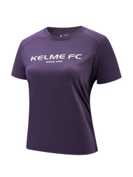 Футболка KELME Crew Neck Short-Sleeved T-Shirt Violet