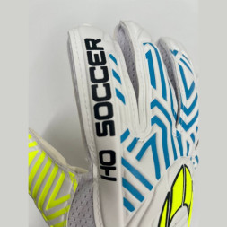 Перчатки вратарские HO SOCCER TYRO FLAT BLUE SMU Бело-голубой