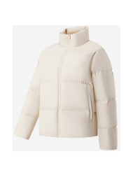 Женский пуховик KELME Short Stand-Up Collar Down Jacket New Khaki