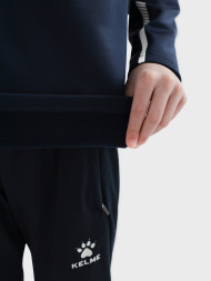 Детская олимпийка KELME Children's Pullover (plus Fleece) Dark Blue