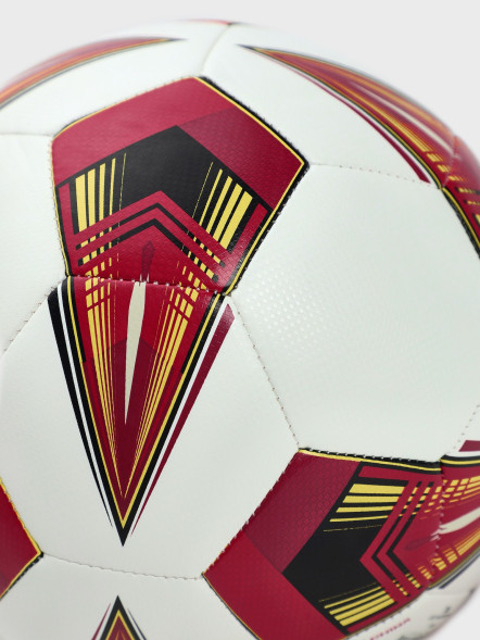 Футбольный мяч KELME Machine Stitched Football (White/Red)