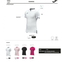 Ассортимент | CAMISETA MANGA CORTA RANKING ROSA