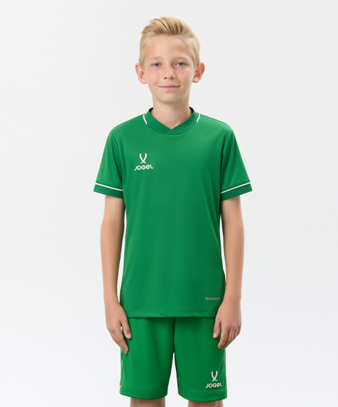 Футболка игровая JOGEL DIVISION PerFormDRY Element Jersey 26, зеленый, детский