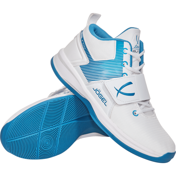 Кроссовки баскетбольные JOGEL Launch, White/blue