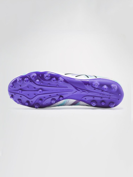 Бутсы KELME Men's Football Shoes (MG) (White/Violet)