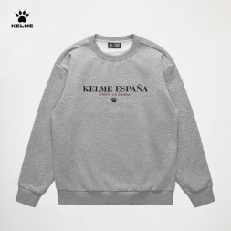 Свитшот KELME Fleece Crew Neck Sweatshirt Grey