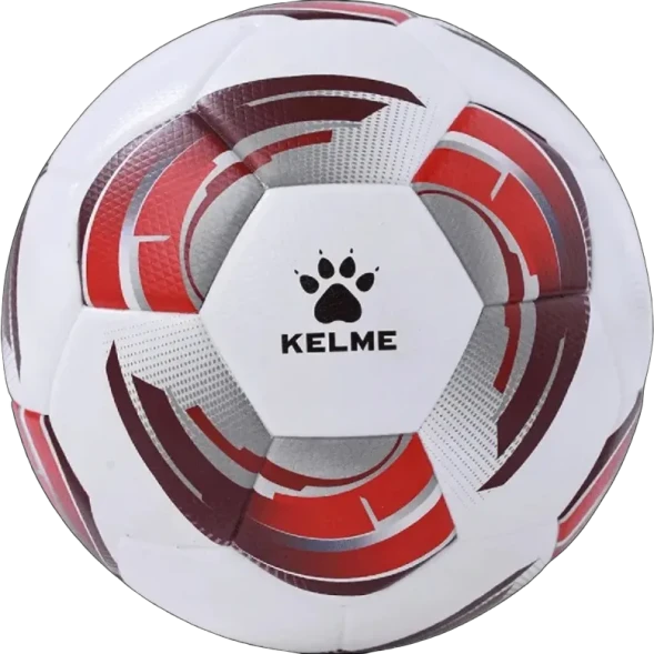 Футбольный мяч KELME Heat Bonded Football (White/Red)