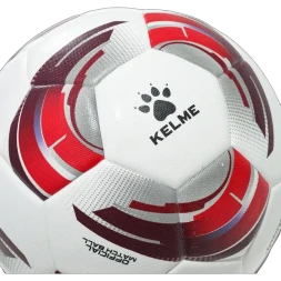Футбольный мяч KELME Heat Bonded Football (White/Red)