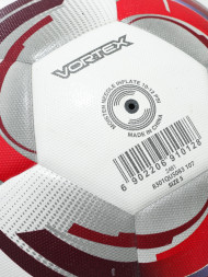 Футбольный мяч KELME Heat Bonded Football (White/Red)