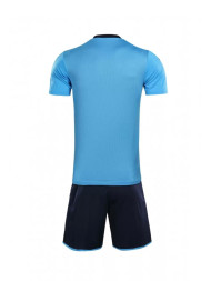 Вратарская форма KELME Goalkeeper Short Sleeve Suit (Light Blue/Black)