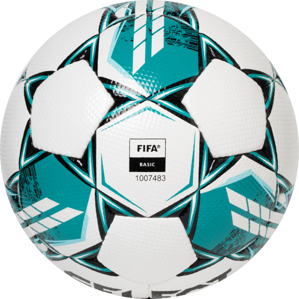 Мяч футб  SELECT NUMERO 10 V23, 0575060004, р 5, FIFA Basic, 32п, ПУ, руч  сш, бело-бирюзовый