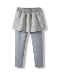 Детские леггинсы KELME Girl's Knitted Trousers Grey