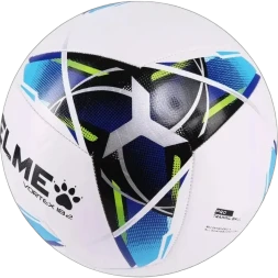 Мяч футбольный KELME Vortex 18.2, Pro (10 Panels) (White/Blue)