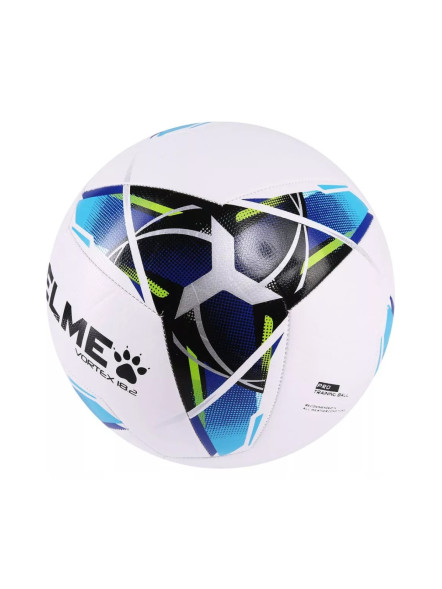 Мяч футбольный KELME Vortex 18.2, Pro (10 Panels) (White/Blue)