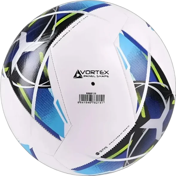 Мяч футбольный KELME Vortex 18.2, Pro (10 Panels) (White/Blue)