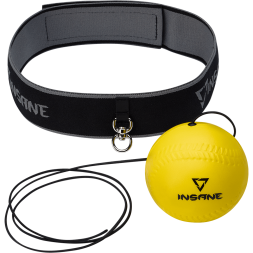Мяч боевой INSANE IN23-FB103 на резинке, желтый