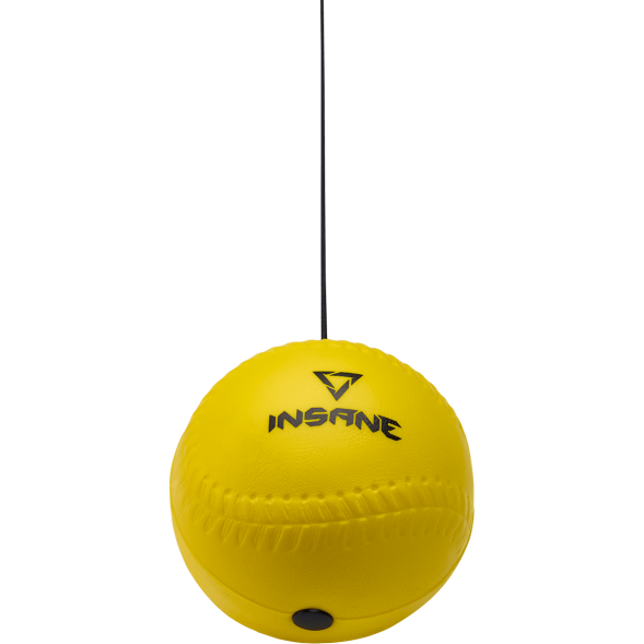 Мяч боевой INSANE IN23-FB103 на резинке, желтый
