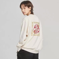 Свитшот KELME Round Neck Sweater White