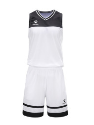 Детская баскетбольная форма KELME Children's Basketball Uniform (White/Black)