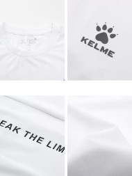 Футболка KELME Round Neck Short Sleeve T-Shirt White