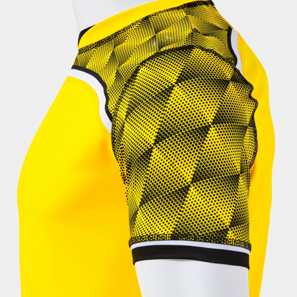 ФУТБОЛКА С КОРОТКИМ РУКАВОМ IRON HANDBALL PRO ЖЁЛТЫЙ ЧЁРНЫЙ