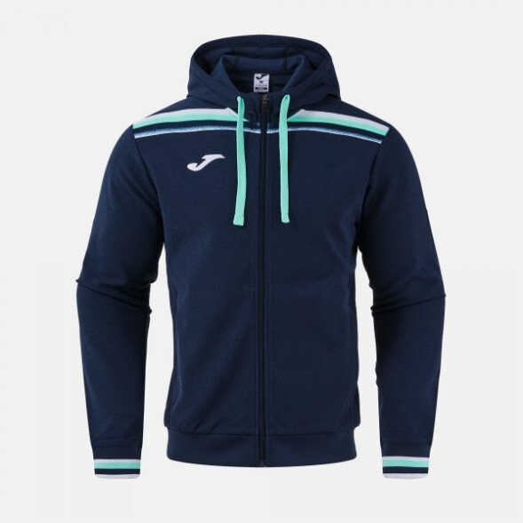 КУРТКА С КАПЮШОНОМ TOLEDO II ТЕМНО-СИНИЙ ЗЕЛЕНЫЙ