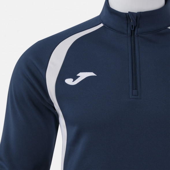 СВИТШОТ CHAMPIONSHIP 20 ТЕМНО-СИНИЙ СЕРЫЙ