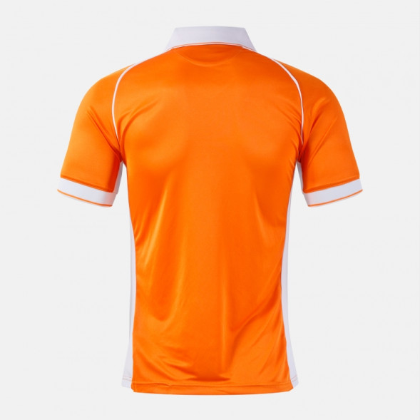 ФУТБОЛКА С КОРОТКИМ РУКАВОМ ВИНТАЖ ЭКО РЕТРО ОРАНЖЕВЫЙ БЕЛЫЙ