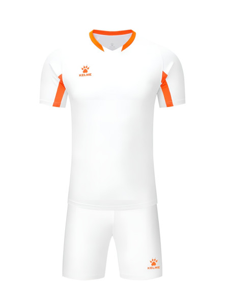 Футбольная форма KELME Football Suit (White/Orange)