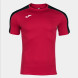 Футболка игровая JOMA с коротким рукавом ACADEMY III Красный-черный