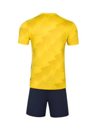Футбольная форма KELME Short Sleeve Football Suit (Yellow/Dark Blue)