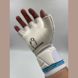 Перчатки для мини-футбола HO SOCCER FUTSAL BLUE SMU Бело-голубой