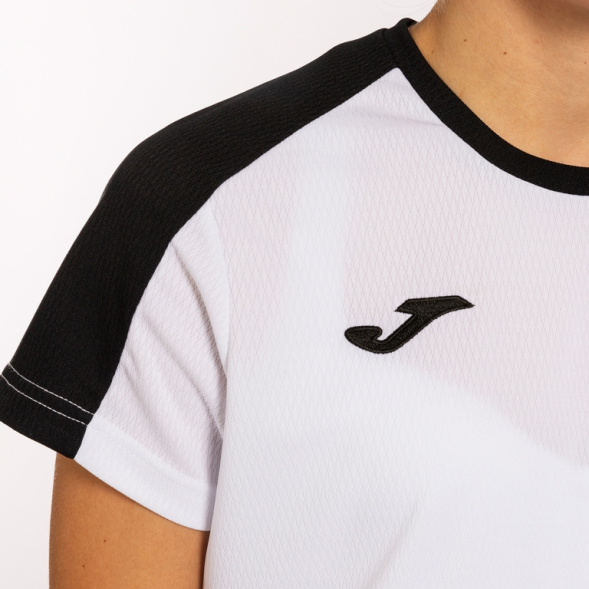 Футболка JOMA CAMISETA MANGA CORTA ECO CHAMPIONSHIP BLANCO NEGRO