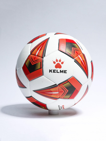 Мяч для футбола KELME Heat Bonded Football (White/Red)