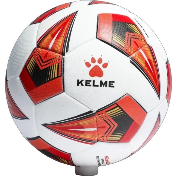 Мяч для футбола KELME Heat Bonded Football (White/Red)