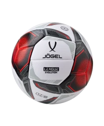 Мяч футбольный JOGEL League Evolution Pro №5, белый