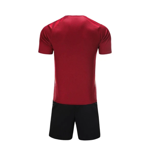 Футбольная форма KELME Short-Sleeved Football Suit (Burgundy/Black)
